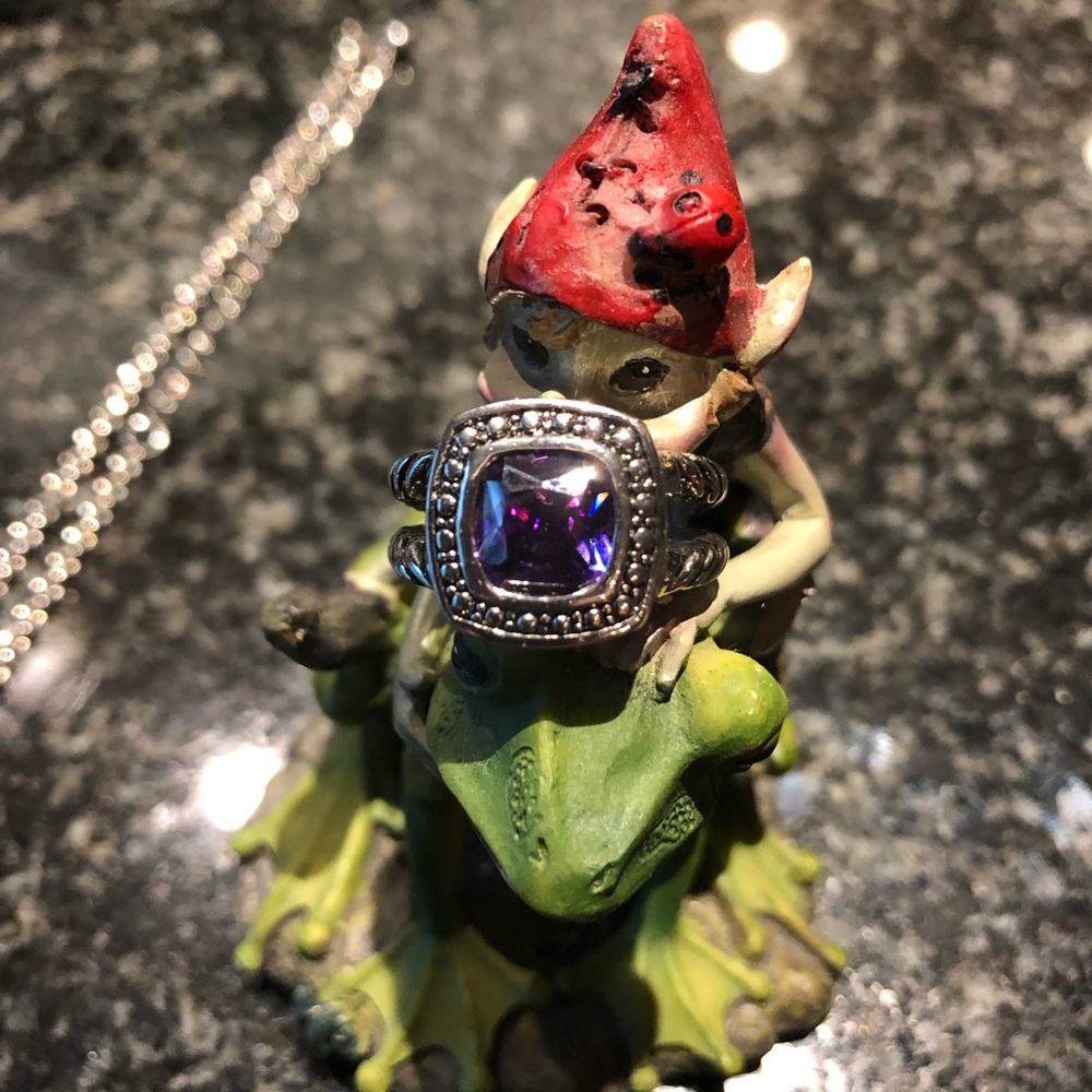 Fashion ring & necklace set